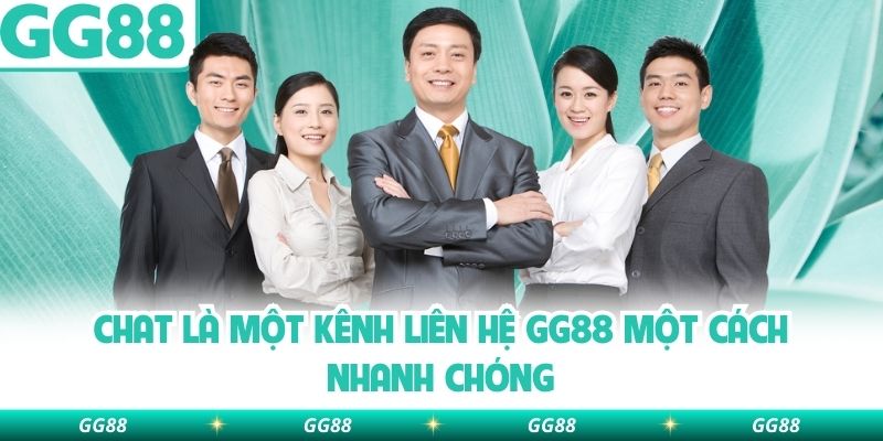 Chat là một kênh liên hệ GG88 một cách nhanh chóng