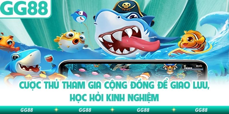 Cược thủ tham gia cộng đồng để giao lưu, học hỏi kinh nghiệm