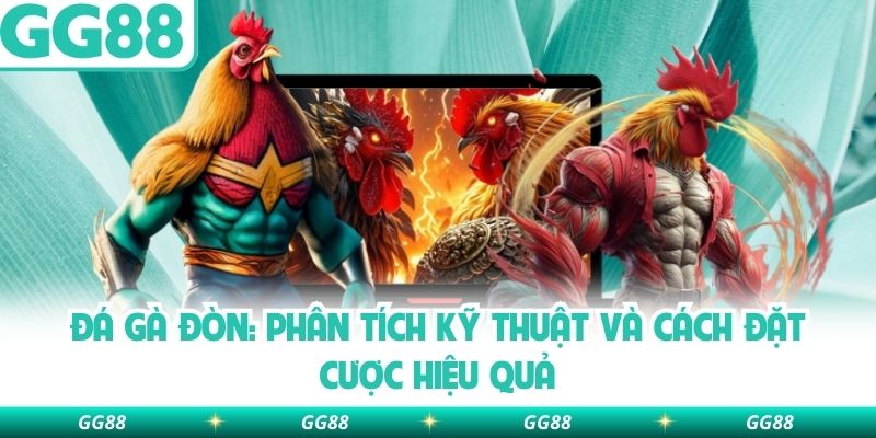 Đá Gà Đòn: Phân Tích Kỹ Thuật Và Cách Đặt Cược Hiệu Quả