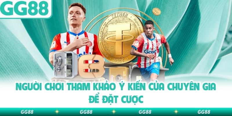 Người chơi tham khảo ý kiến của chuyên gia để đặt cược